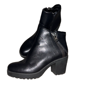 Call It Spring Jolles Black Boots Vintage Feels Size 9